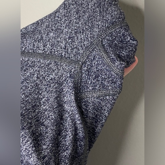 Lululemon Wunder Under High Rise Heathered Gray/Black Leggings - Picture 10 of 10